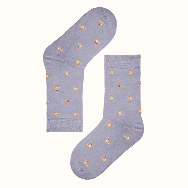 Fundaze Tavşan Desenli Çorap