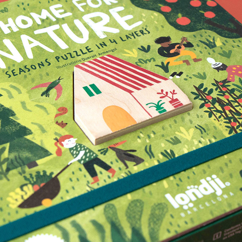 Londji Puzzle A home for nature - Yapboz Doğa İçin Bir Ev