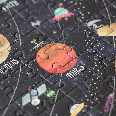 Londji  Pocket Puzzle  Discover the Planets 100 parça - Cep Yapbozu- Gezegenleri Keşfedin -100 parça