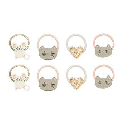 Mimi & Lula Cat & Mouse Mini 8'li Lastik Toka