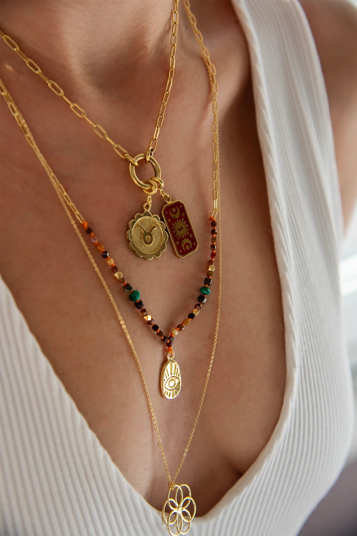 Atelier Petites Pierres - Serenity Doğaltaşlı Kolye