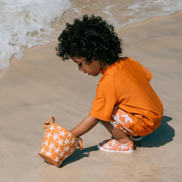 Swim Essentials Sea Star Silikon Oyuncak Seti - Kova, Kürek ve 3 adet Kalıp
