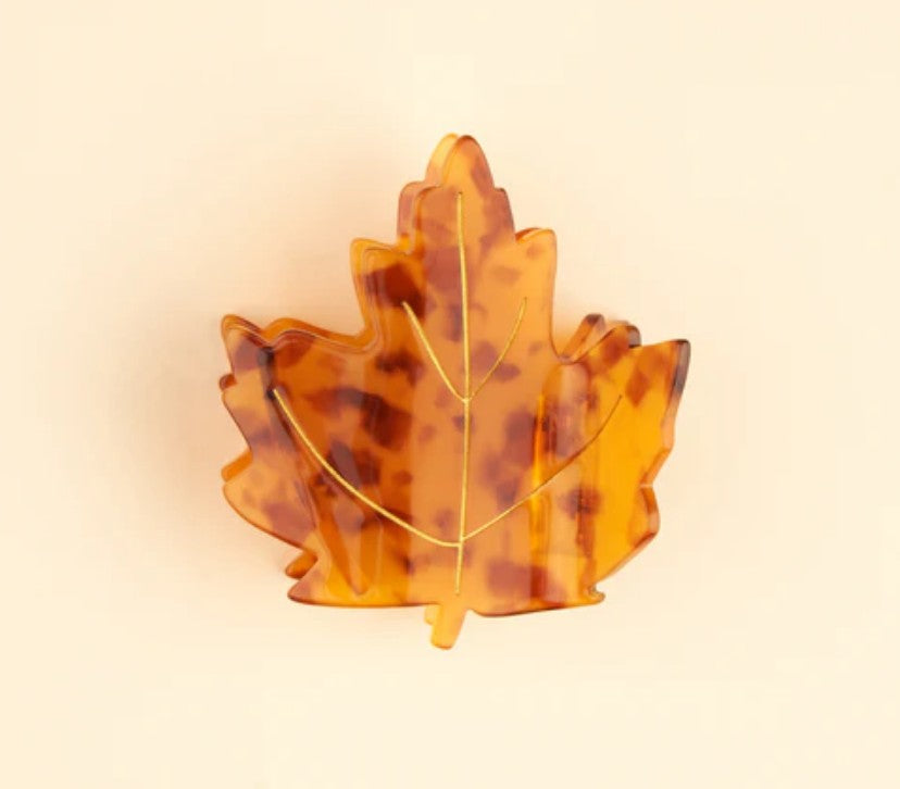 Coucou Souzette Akçaağaç Yaprağı Mandal Toka