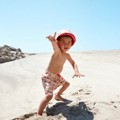 Swim Essentials Crabby UV Korumalı Çift Taraflı Çocuk Şapkası 4-8 Yaş