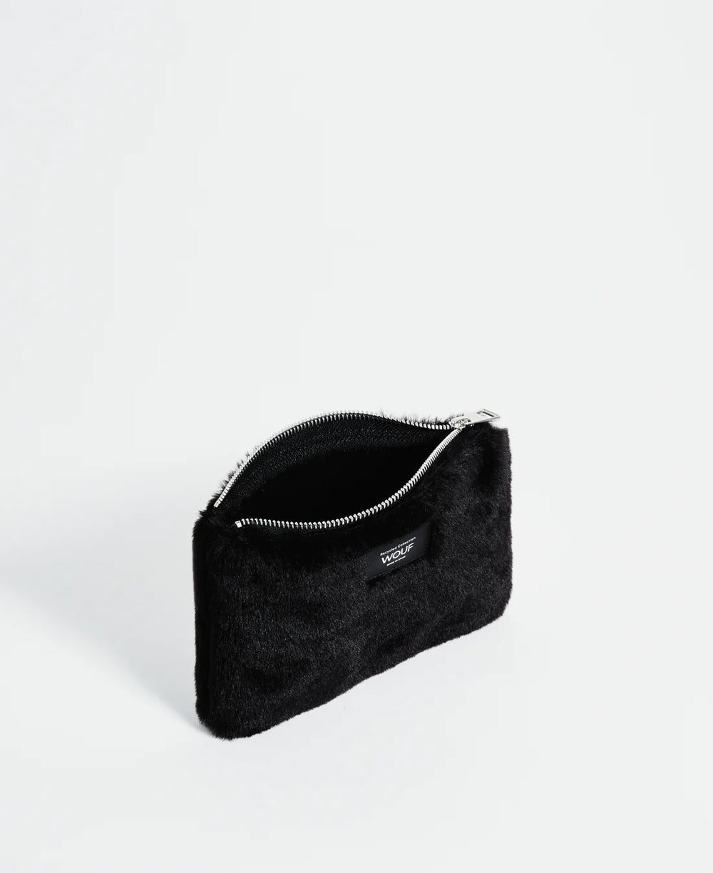 【WOUF】フェイクファーフラットポーチ Wouf Faux Fur Koleksiyonu | Wouf Çantalar – Popcorner.com.tr