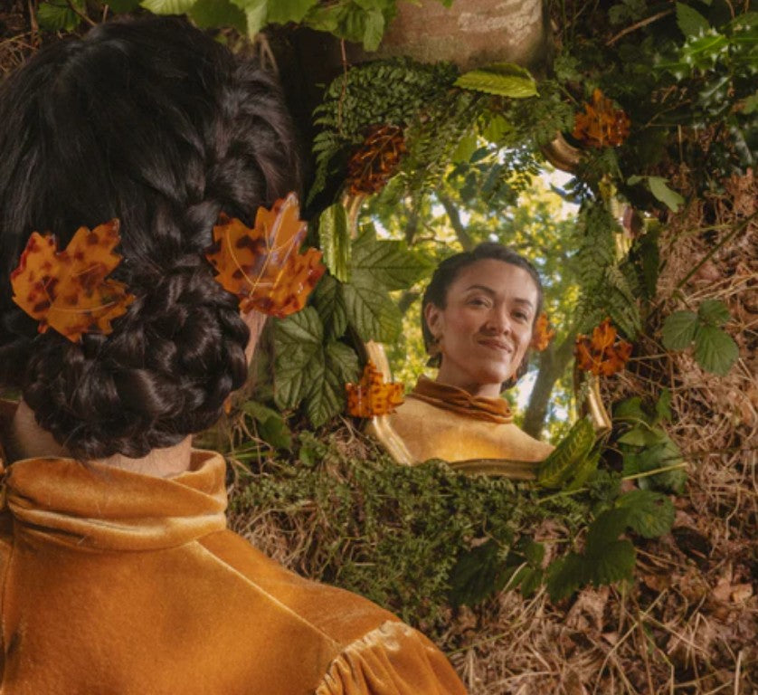 Coucou Souzette Akçaağaç Yaprağı Mandal Toka