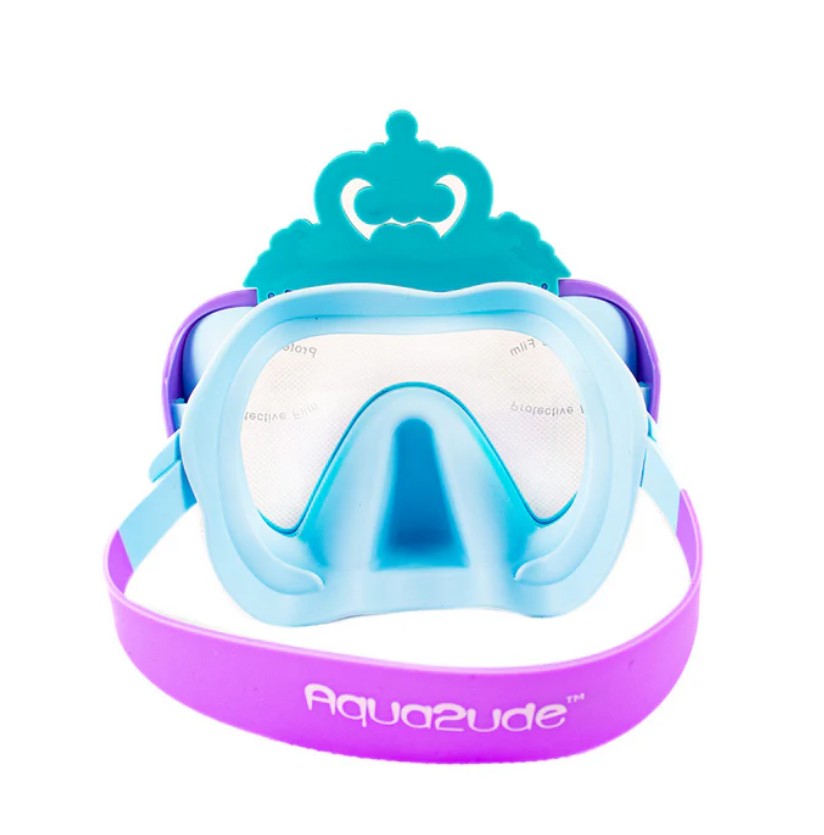 Aqua2ude Princess Crown Blue - Çocuk Deniz Maskesi