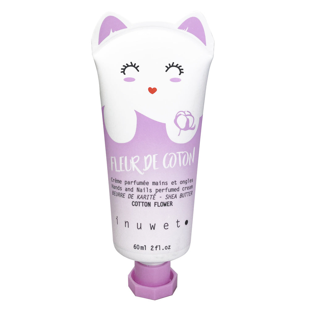 INUWET HANDS CREME COTTON FLOWER 60ML - DOĞAL ÇİÇEK AROMALI NEMLENDİRİCİ EL KREMİ