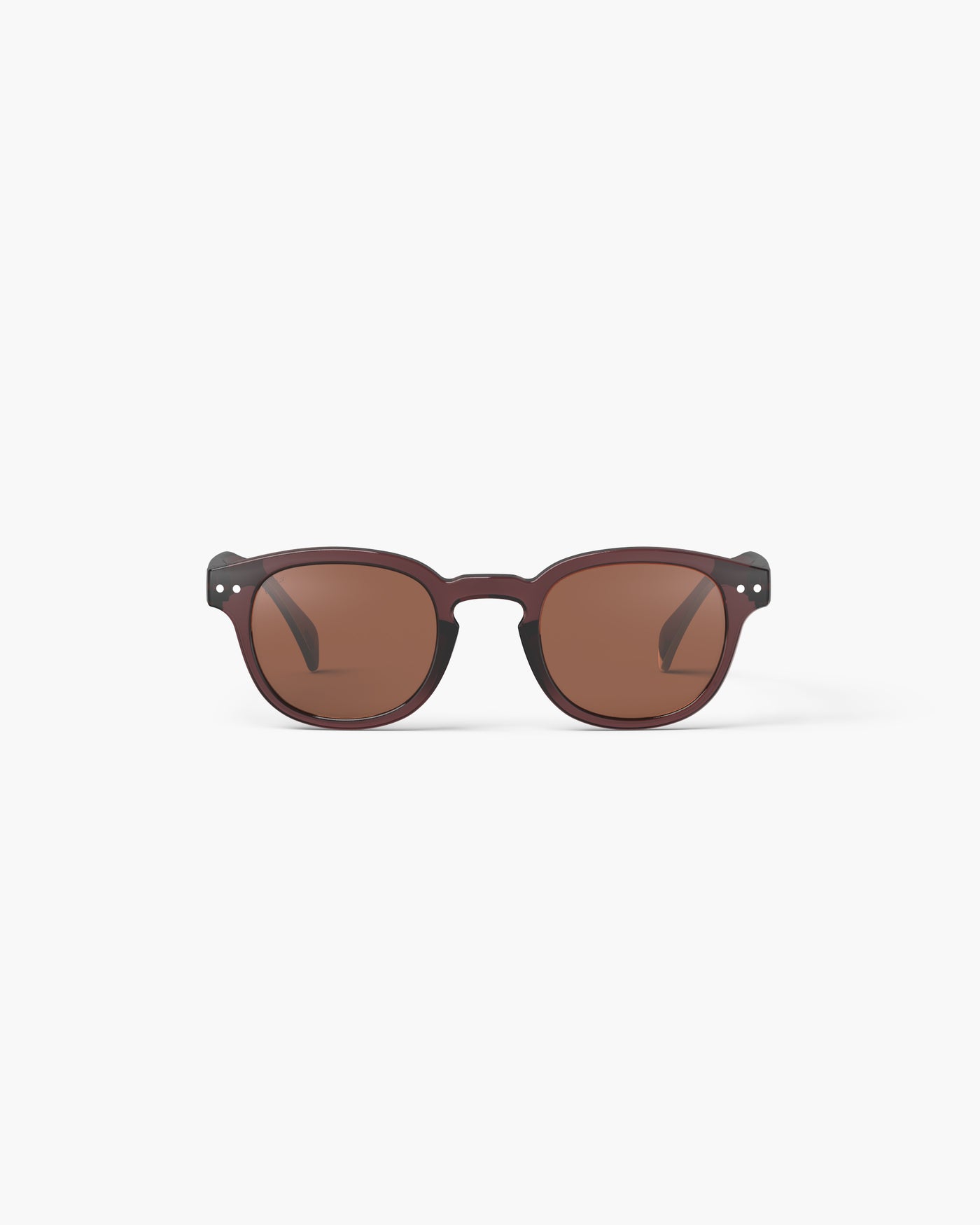 Izipizi Sun #C Old Leather - Koyu Kahverengi Yetişkin Güneş Gözlüğü