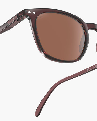 Izipizi Sun #E Old Leather - Koyu Kahverengi Yetişkin Güneş Gözlüğü