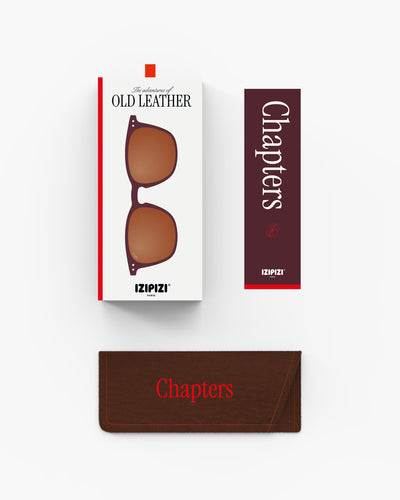 Izipizi Sun #E Old Leather - Koyu Kahverengi Yetişkin Güneş Gözlüğü