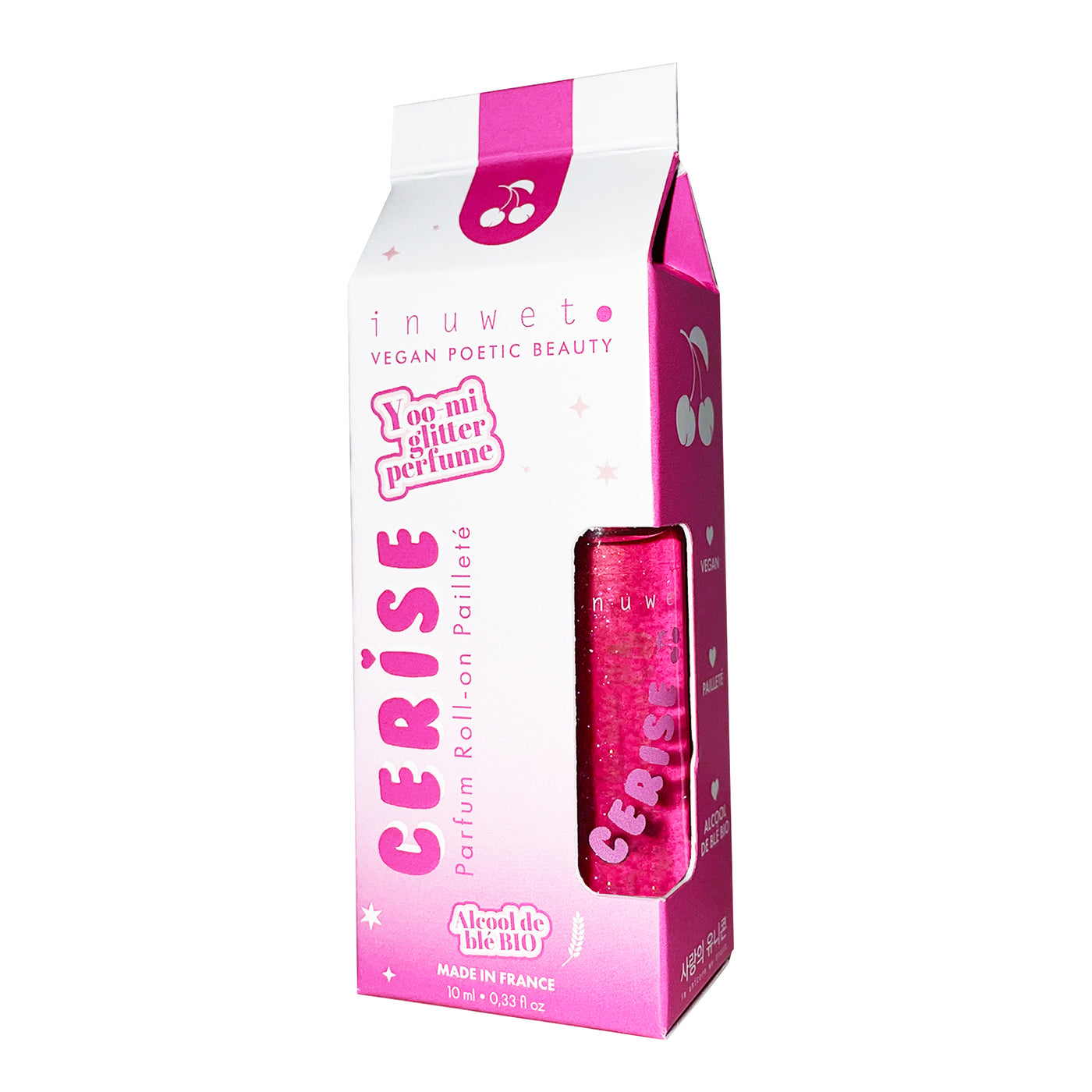 Inuwet - Kiraz Işıltılı Roll-on Parfüm 10 ml