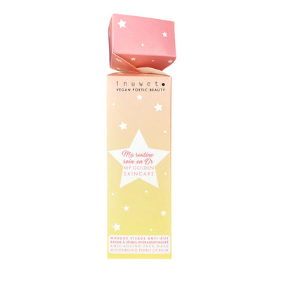 Inuwet Golden Skincare Cracker – Yüz Maskesi & Dudak Balmı