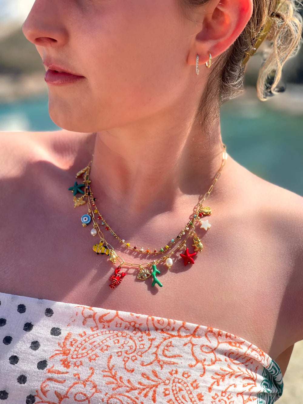 Berrin Özkan - Salt & Sand Charm Kolye
