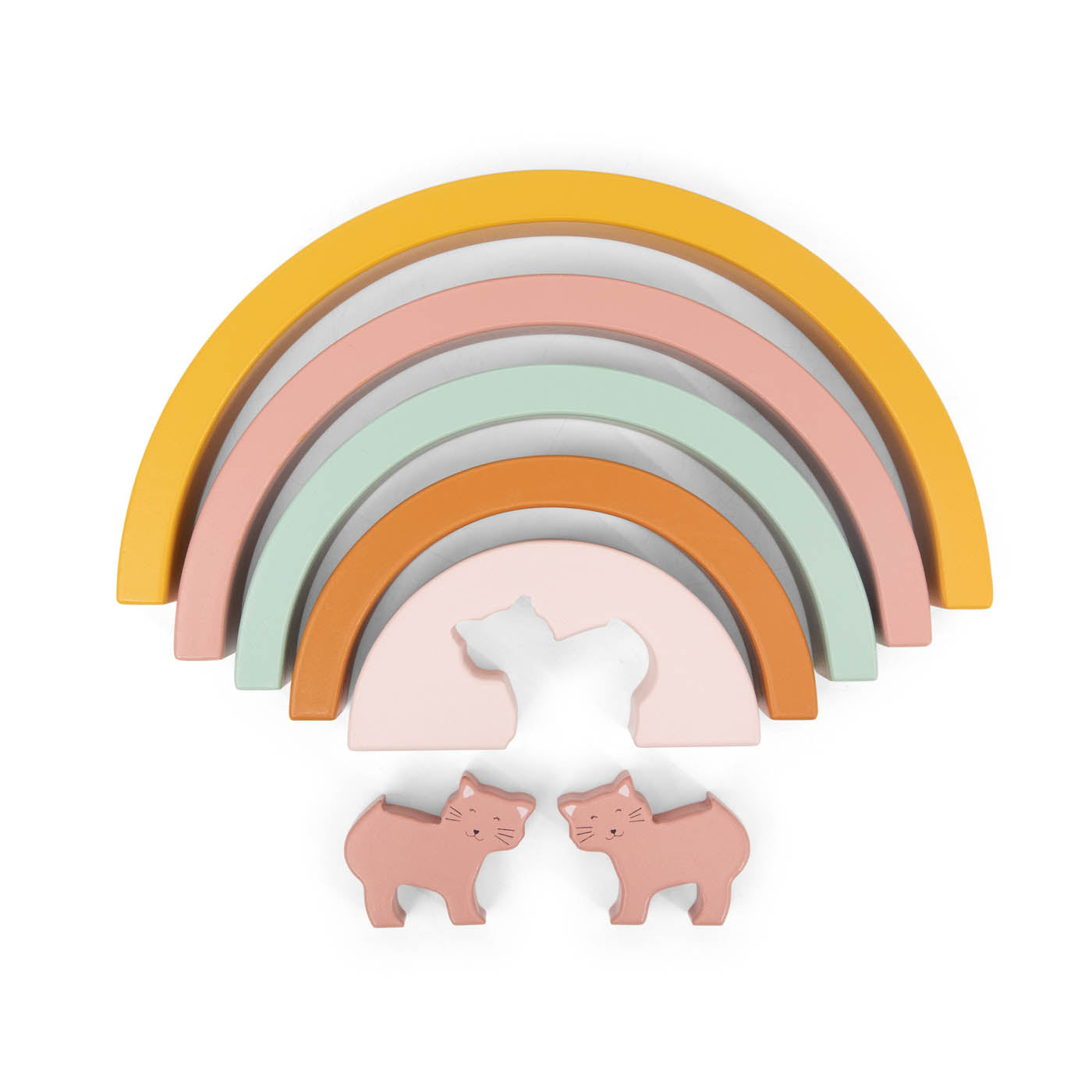 Trixie Mrs. Cat Ahşap Üst Üste Dizme Oyunu