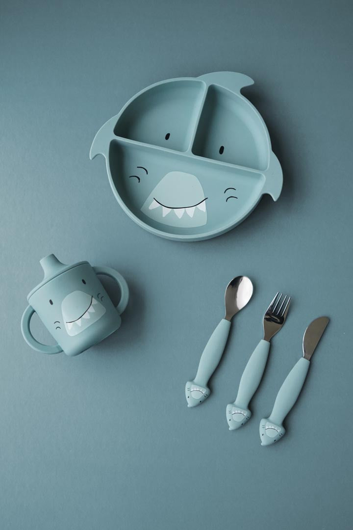 Trixie Silikon Vakumlu Bölmeli Tabak Mr.Shark
