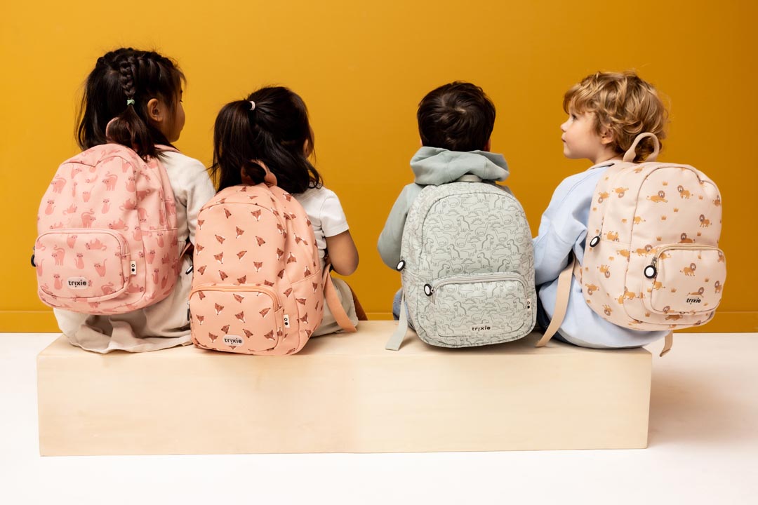 Trixie Backpack Print Fierce Fox - Okul Çantası