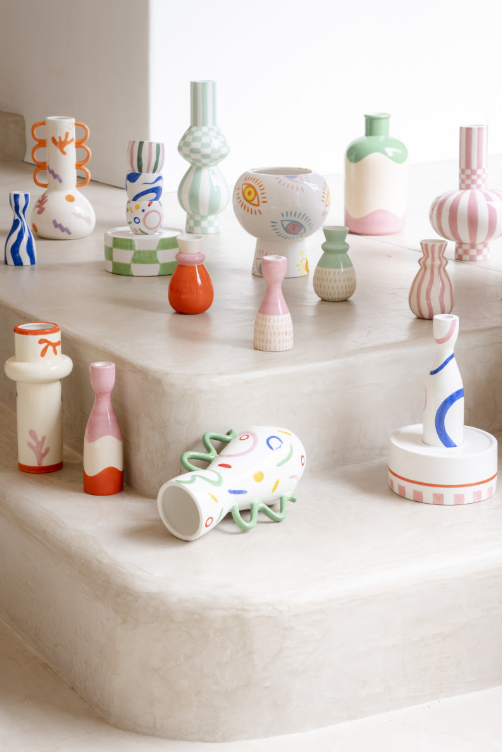 Que Rico – Isla Sol y Sombra El Boyaması Vazo