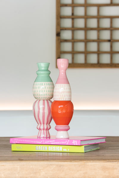 Que Rico - Carolina Rayas Bailarinas El Boyaması Vazo