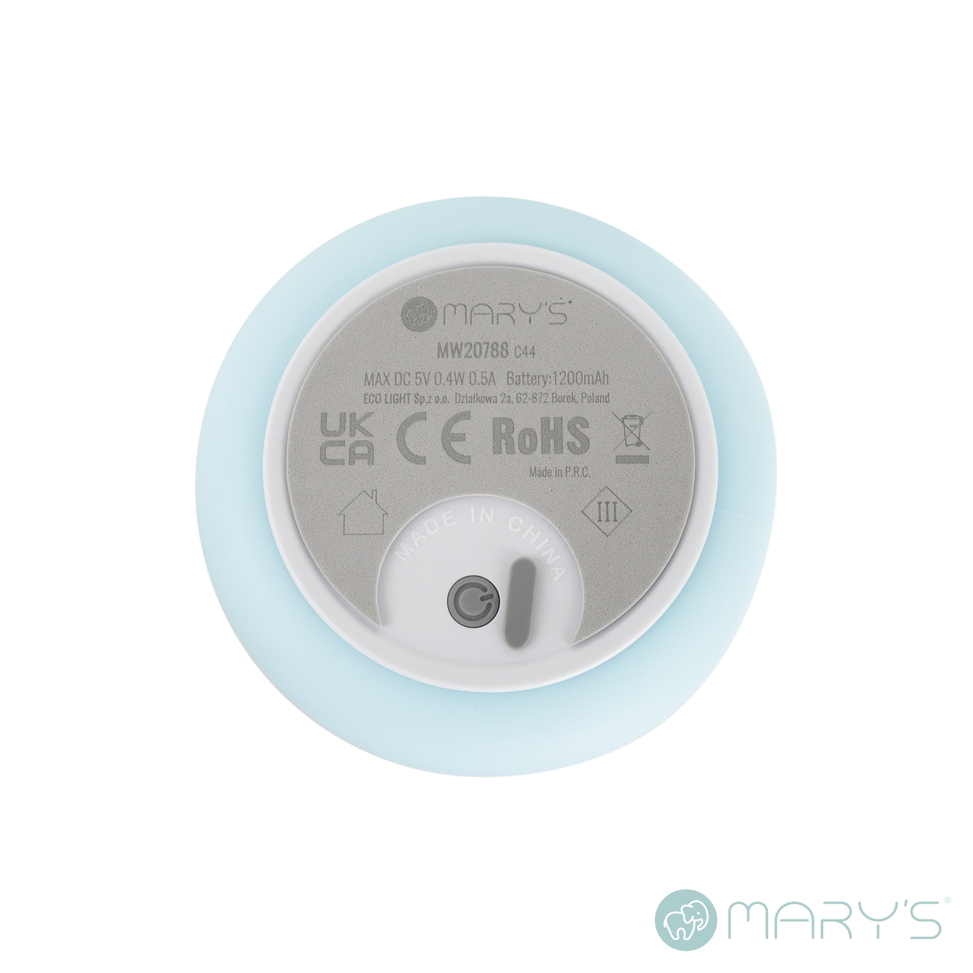 Mary's Teddy Bear Led Gece Lambası Mavi