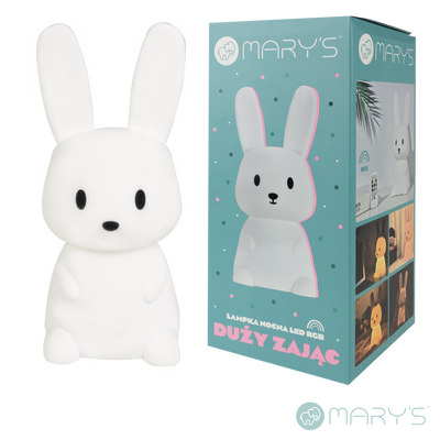 Mary's Big Bunny Led Gece Lambası Beyaz
