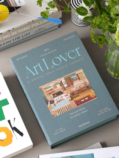 Printworks Art Lover Book Puzzle 1000 Parça - Part and Whole