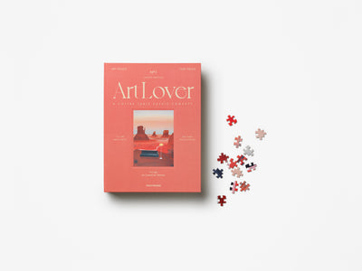Printworks Art Lover Book Puzzle 1000 Parça - Lounge