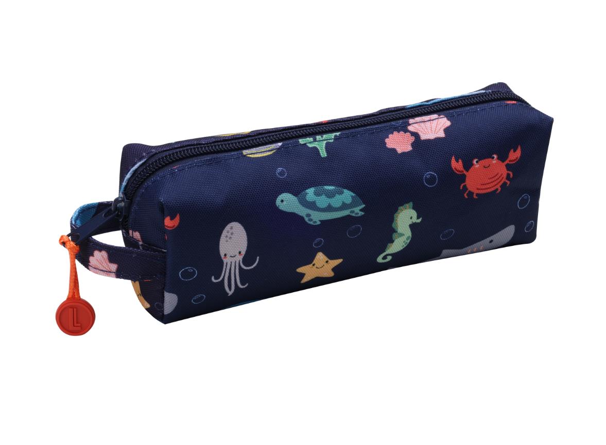 LUND LONDON LITTLE LUND PENCIL CASE - KALEM KUTUSU OCEAN