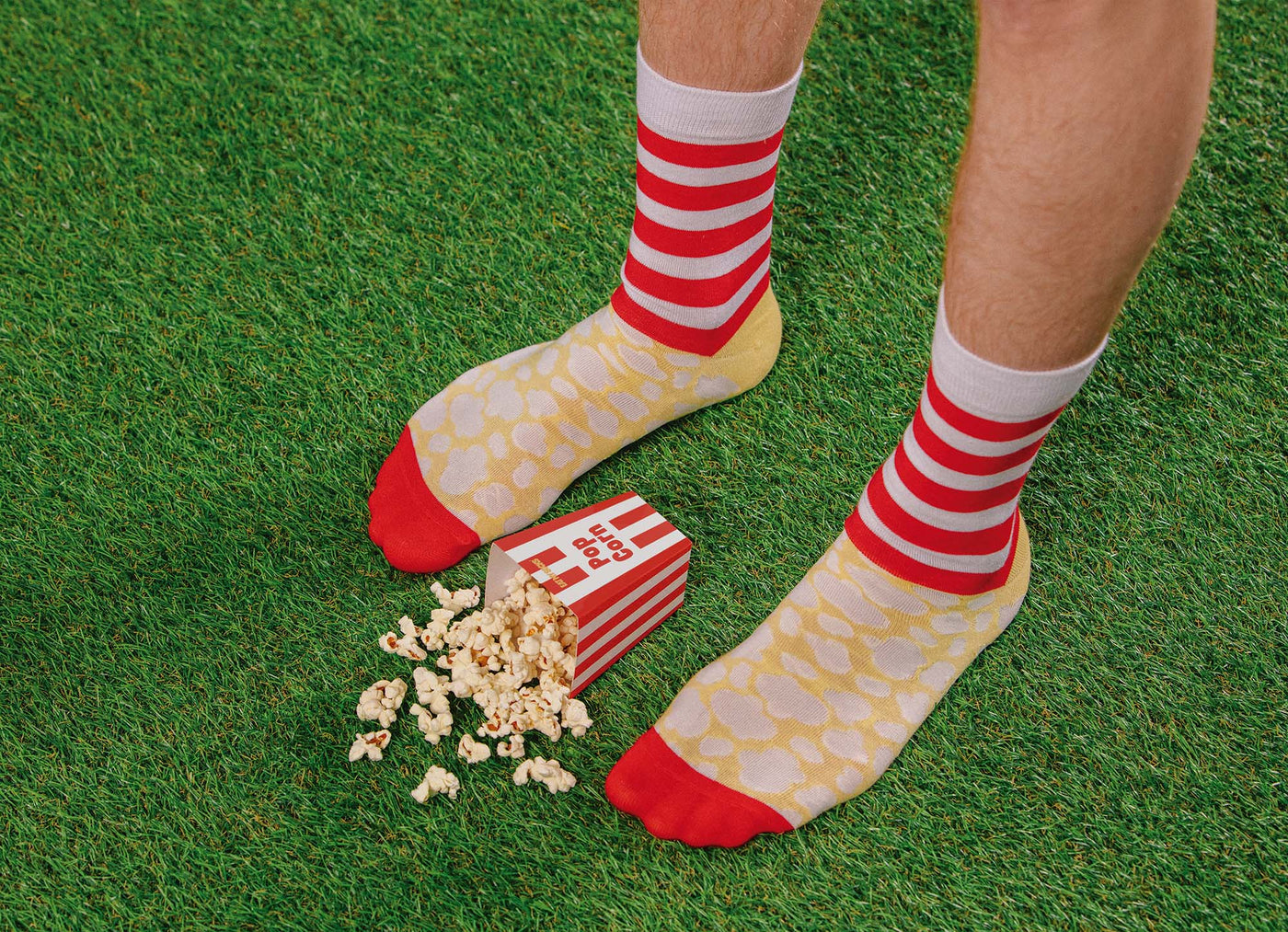 Eat My Socks Pop Corn Yetişkin Çorap