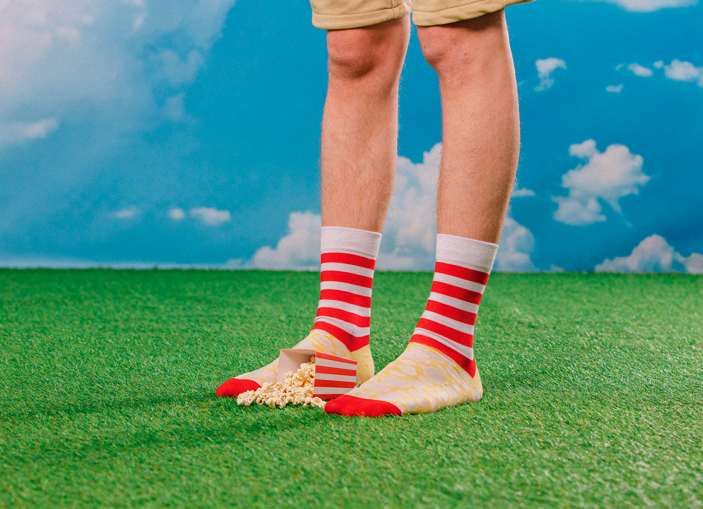 Eat My Socks Pop Corn Yetişkin Çorap