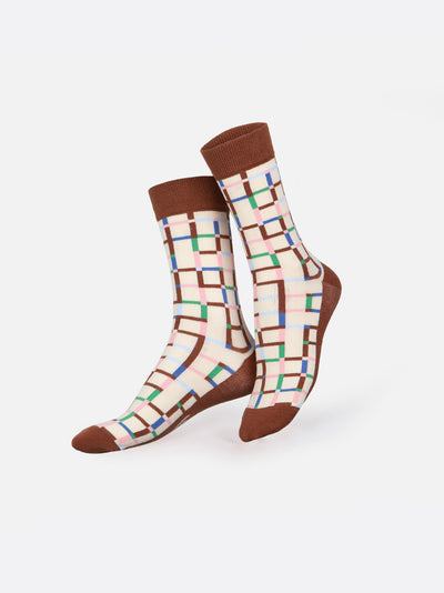 Eat My Socks Cafe Latte Yetişkin Çorap