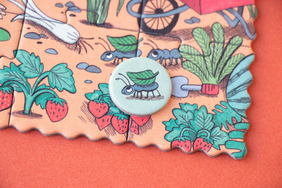 Londji Tiny 24 Parça Puzzle - Garden