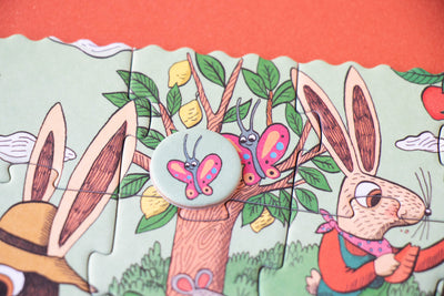 Londji Tiny 24 Parça Puzzle - Garden