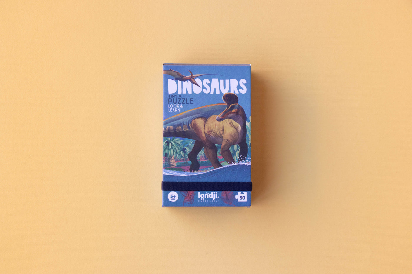 Londji Tiny 50 Parça Puzzle - Dinosaurs