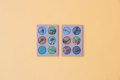 Londji Tiny 50 Parça Puzzle - Dinosaurs