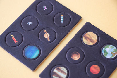 Londji Tiny 50 Parça Puzzle - Planets