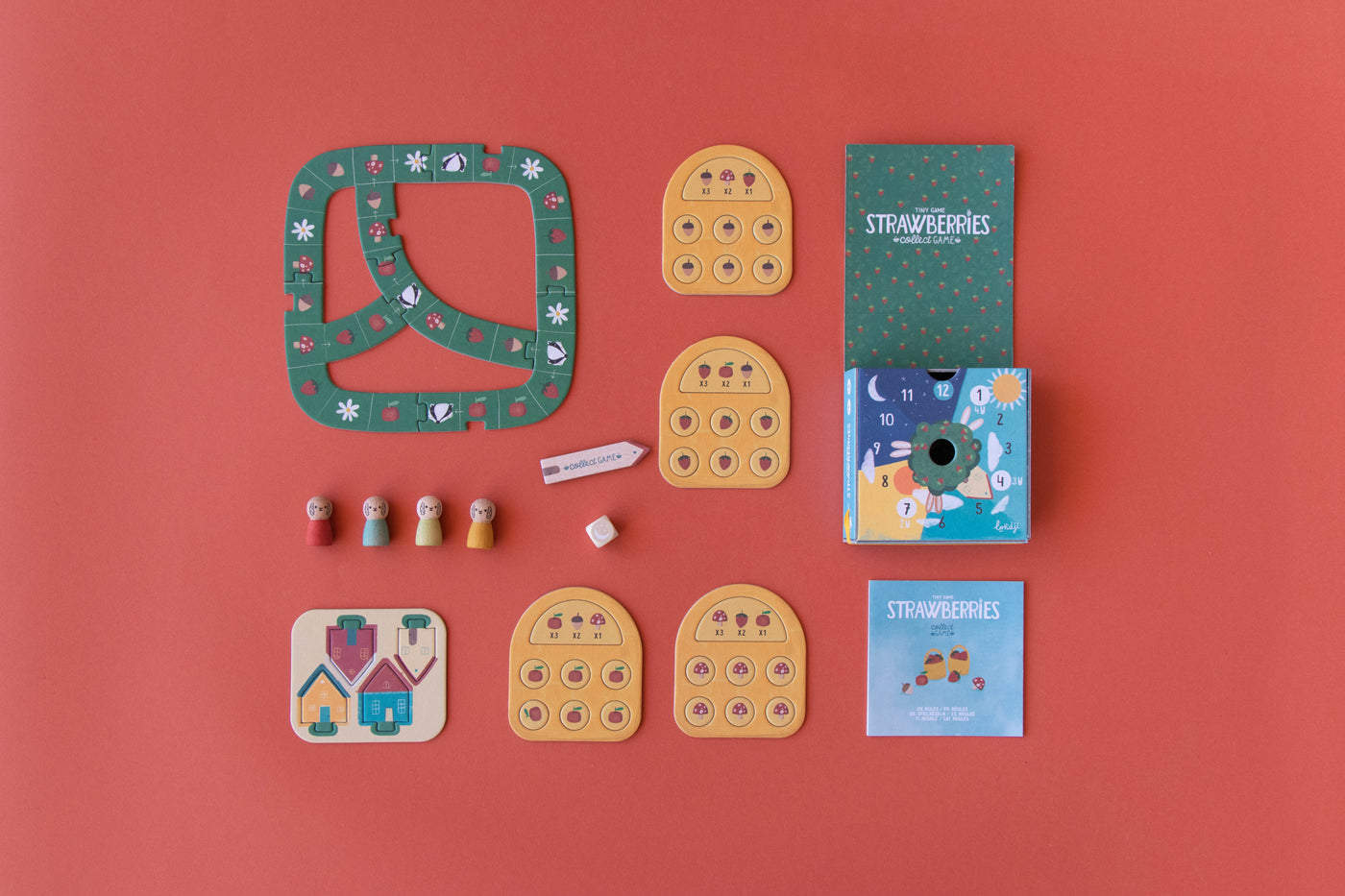 Londji Tiny Game - Strawberries
