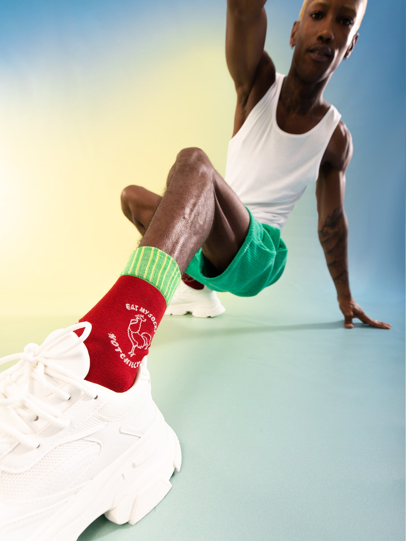 Eat My Socks Hot Sauce Yetişkin Çorap