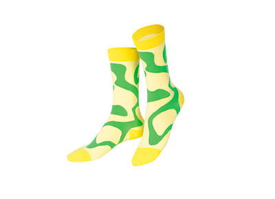 Eat My Socks Fresh Lemons 2li Yetişkin Çorap