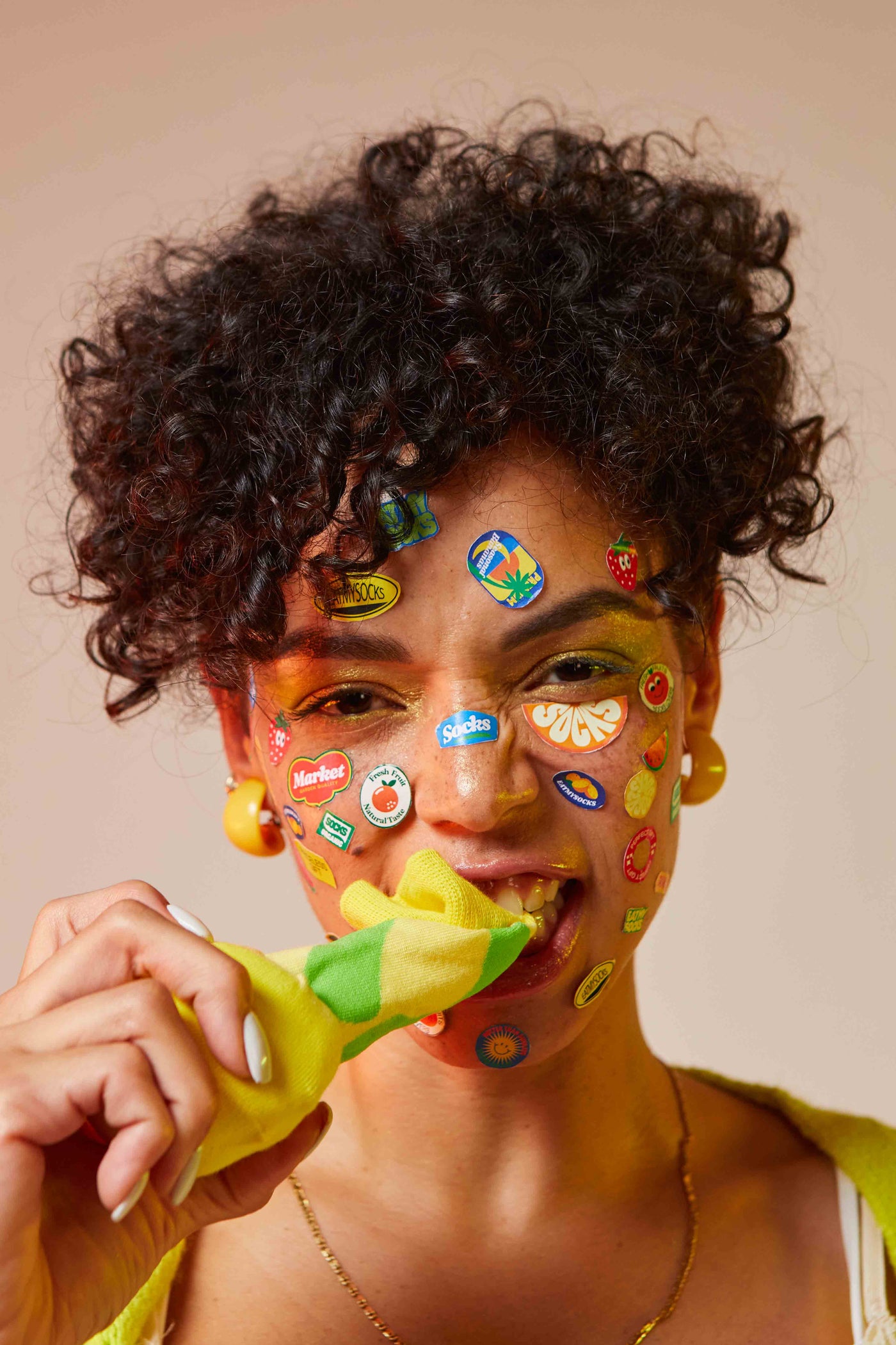 Eat My Socks Fresh Lemons 2li Yetişkin Çorap