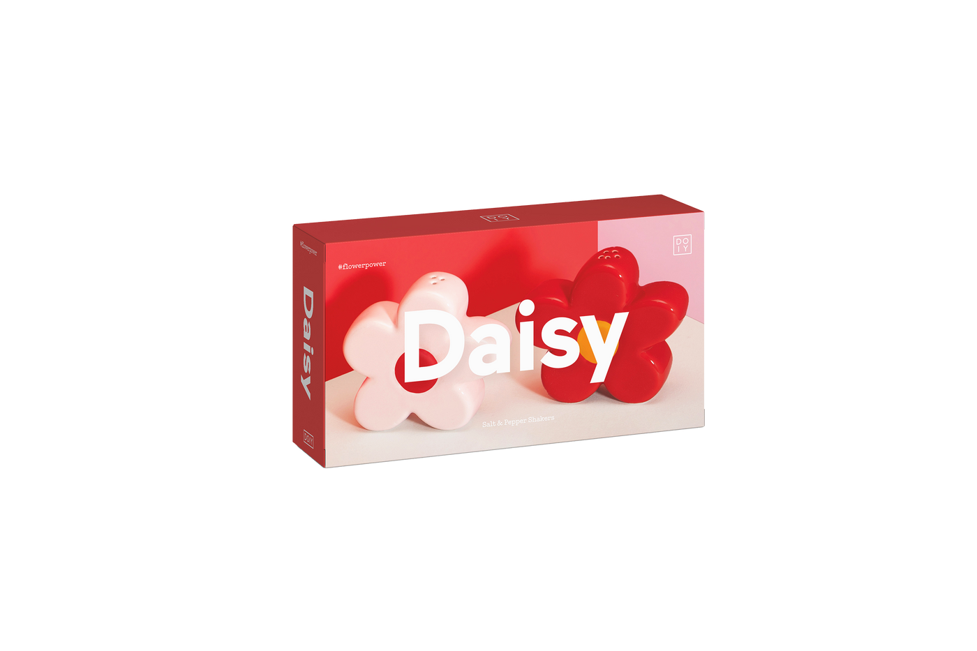 DOIY Daisy Papatya Tuzluk Biberlik Kırmızı-Pembe