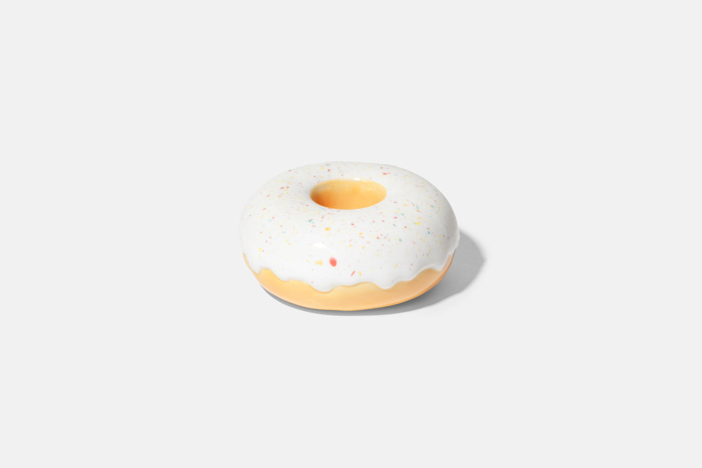 DOIY Fast Food Donut Şamdan Beyaz