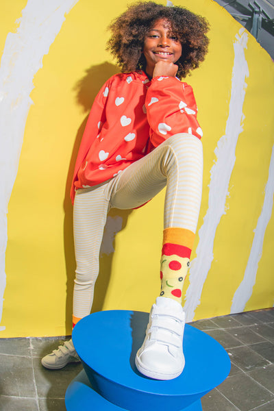Eat My Socks Napoli Pizza 5-10 Yaş Çocuk Çorap