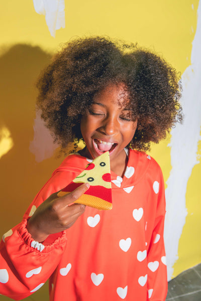 Eat My Socks Napoli Pizza 5-10 Yaş Çocuk Çorap