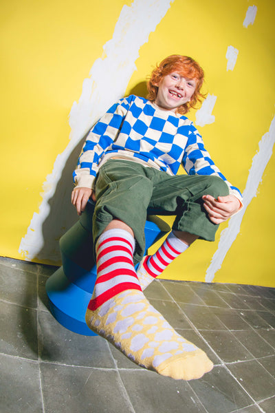 Eat My Socks Pop Corn 5-10 Yaş Çocuk Çorap