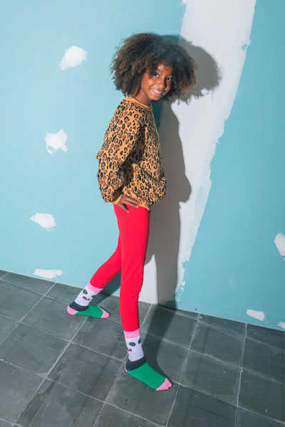 Eat My Socks Lazy Panda 5-10 Yaş Çocuk Çorap