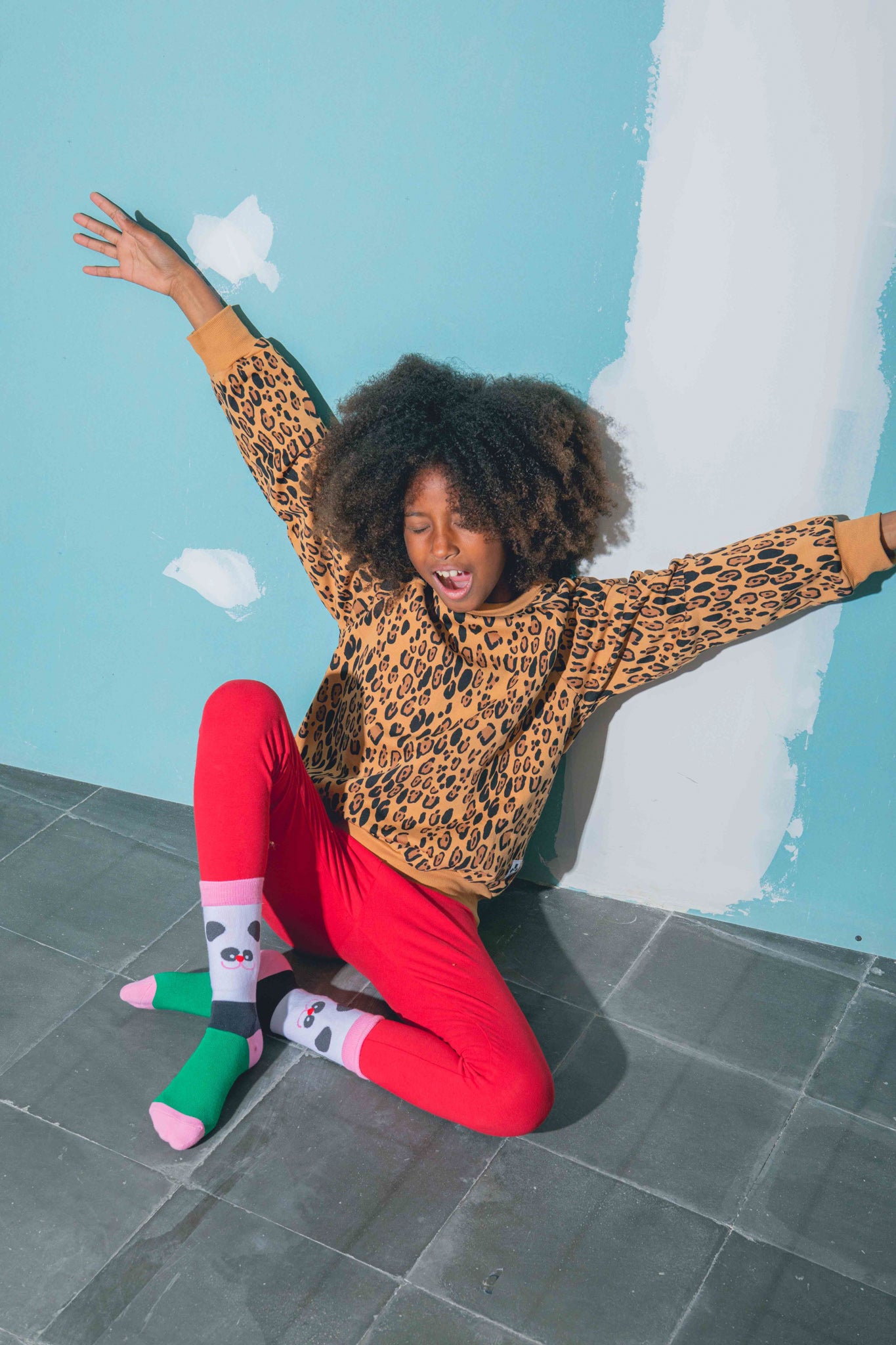 Eat My Socks Lazy Panda 5-10 Yaş Çocuk Çorap