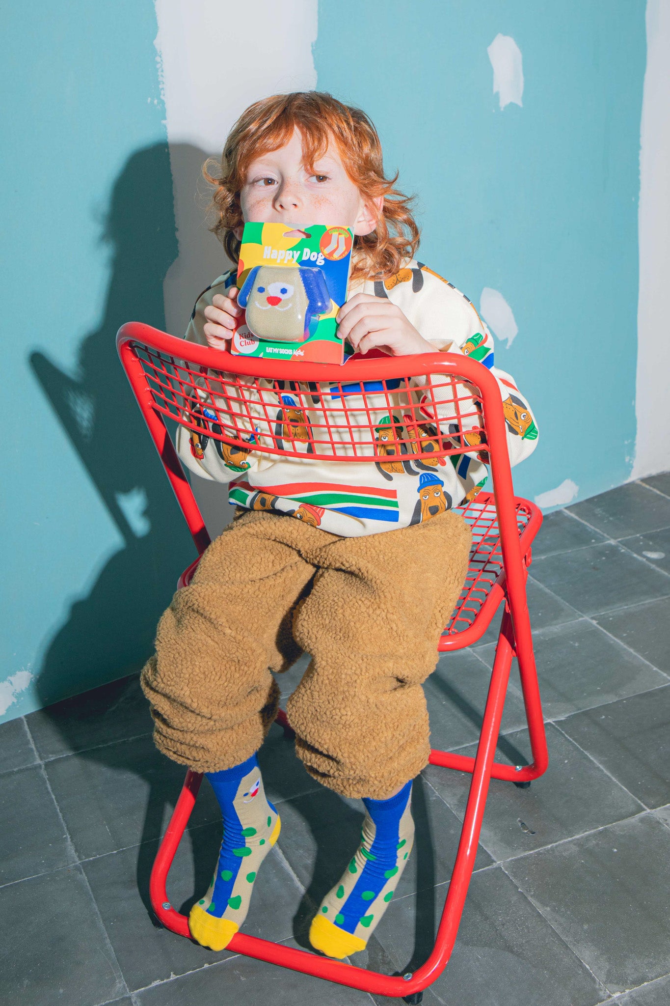 Eat My Socks Happy Dog 5-10 Yaş Çocuk Çorap