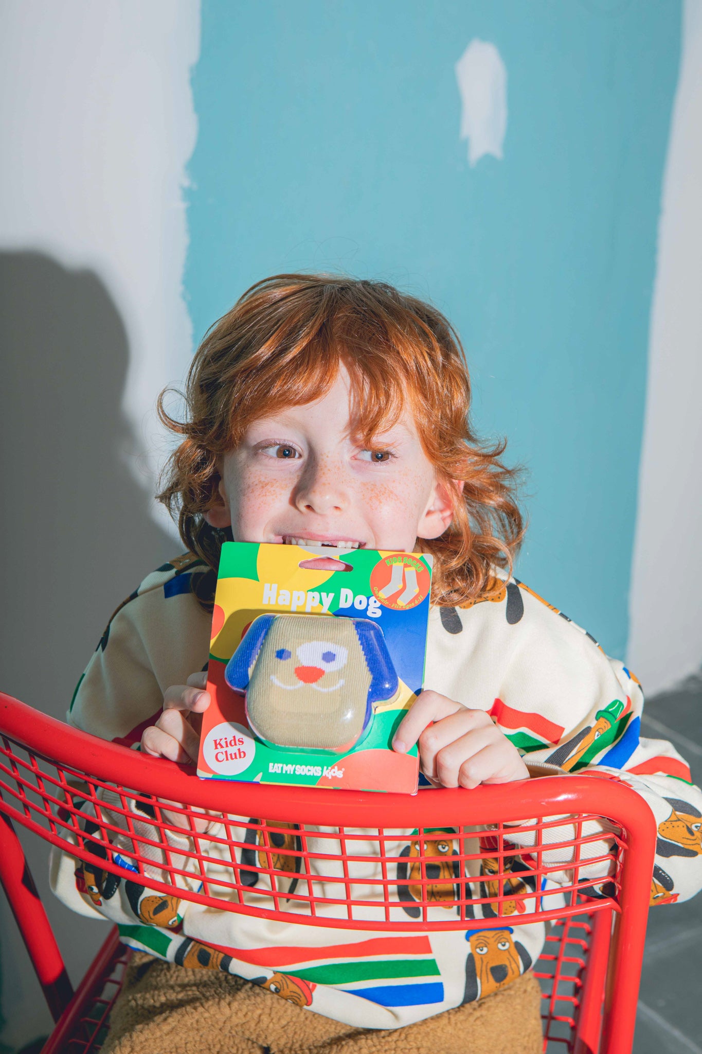 Eat My Socks Happy Dog 5-10 Yaş Çocuk Çorap