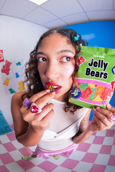 Eat My Socks Jelly Bear Yetişkin Çorap